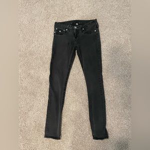 True religion distressed skinny Jean